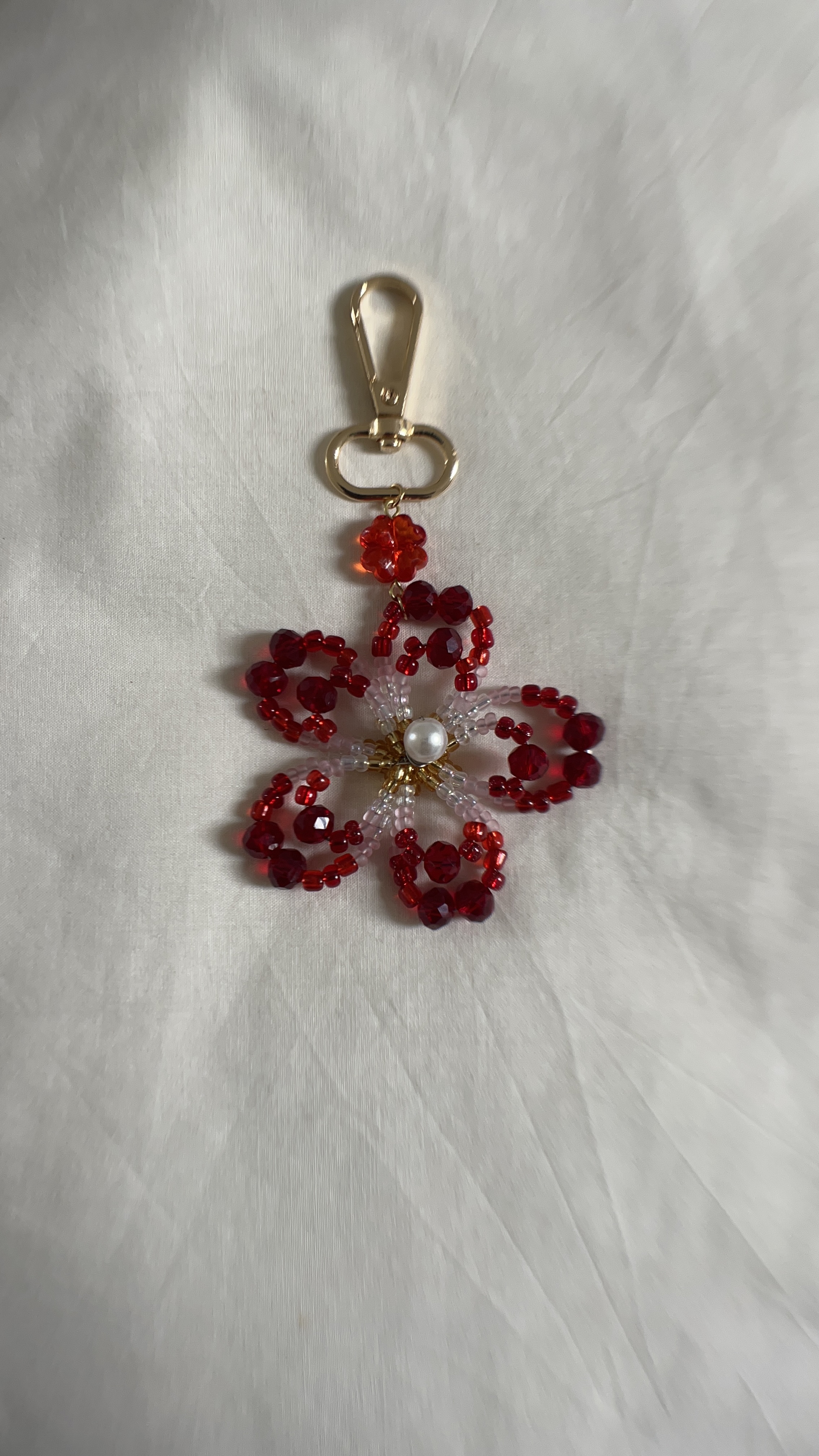 Flower Bag Charm