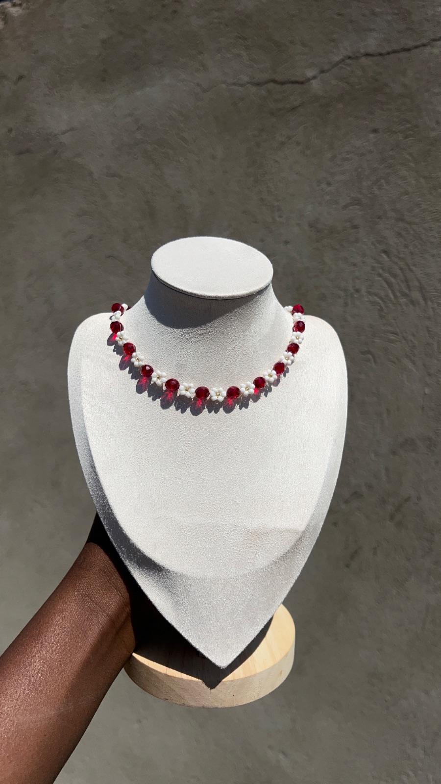 Crimson Glow Necklace