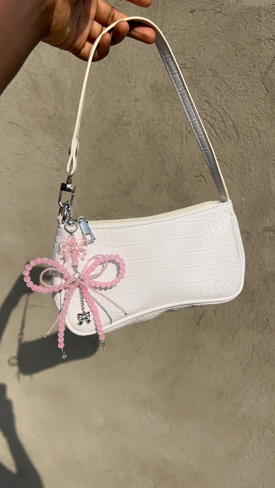 Pink Fairy Bow Charm 2