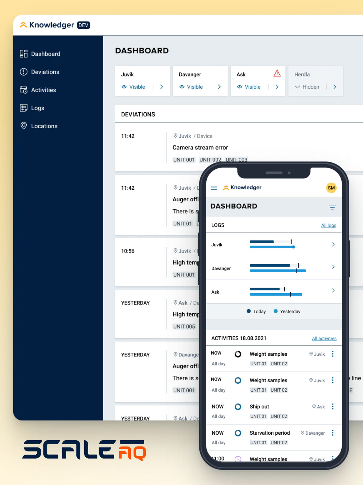 ScaleAQ Web Applications