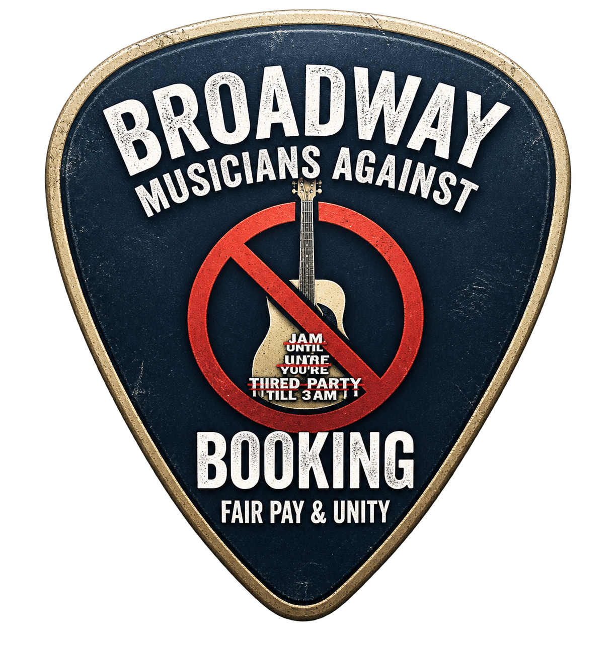 Broadway Musicians Against Unfair Booking logo
