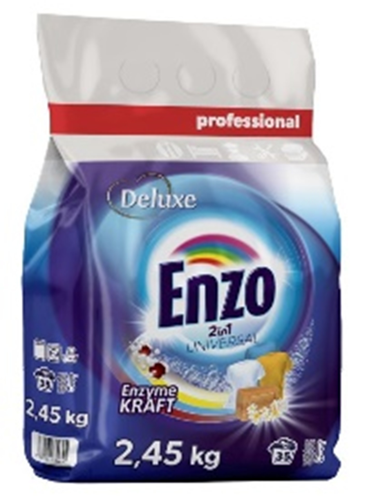 Пральний порошок Deluxe Enzo Universal 2.45кг 35 прань (Німеччина)