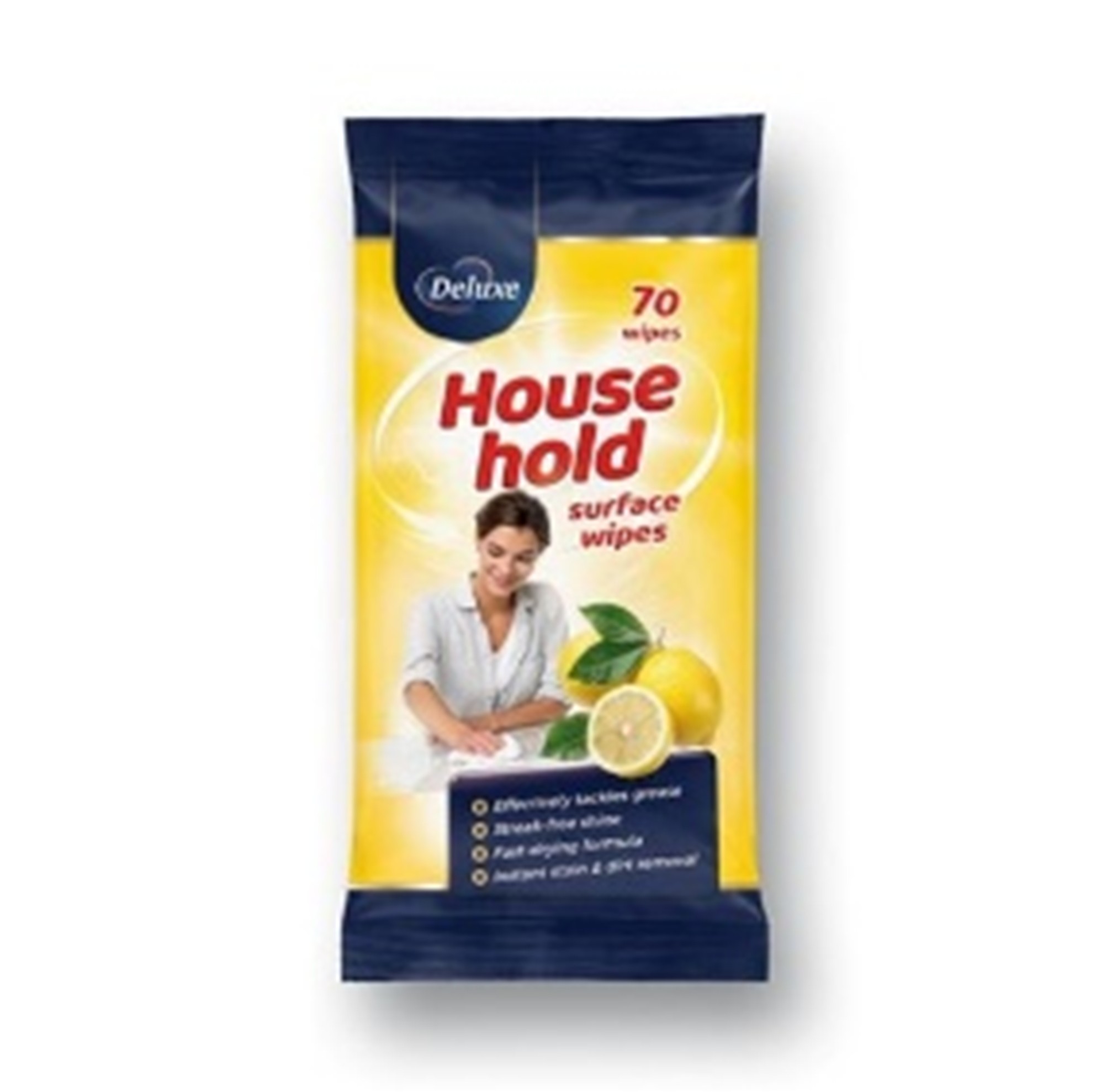 Серветки універсальні Deluxe Household 70шт (Німеччина)