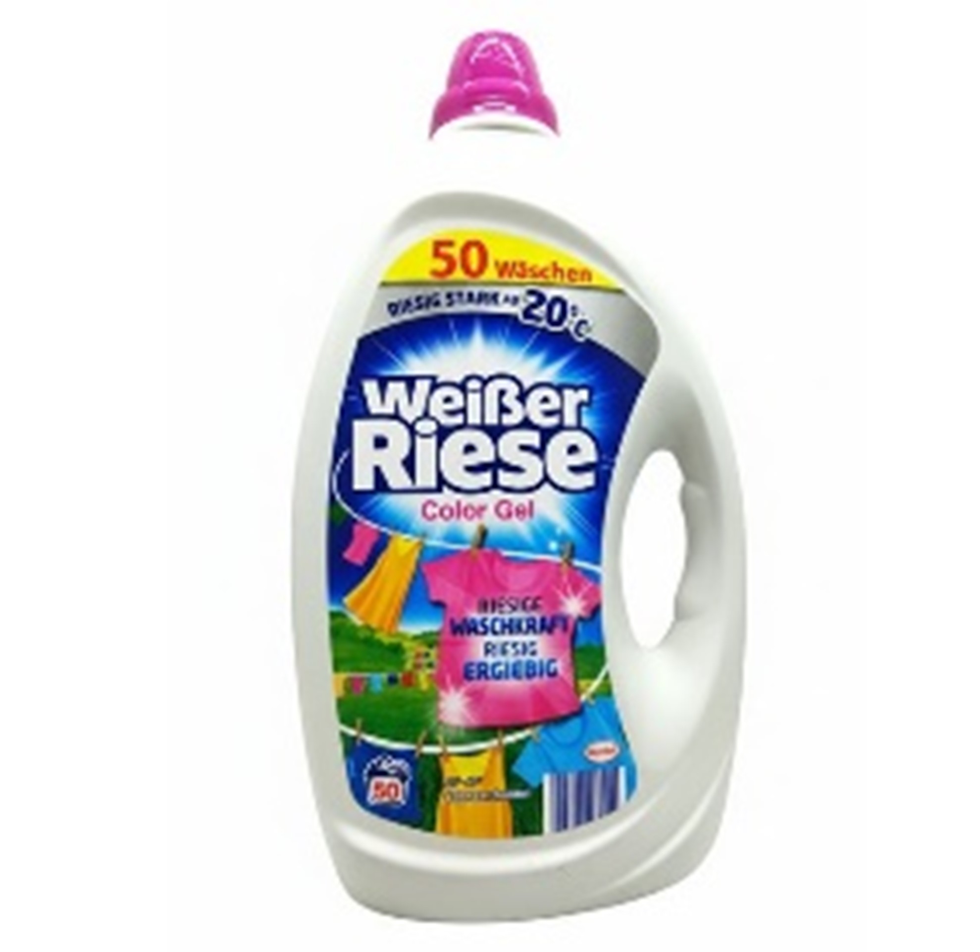 Гель для прання кольорового W. Riese Color Kraft 2.25л 50 прань (Німеччина)