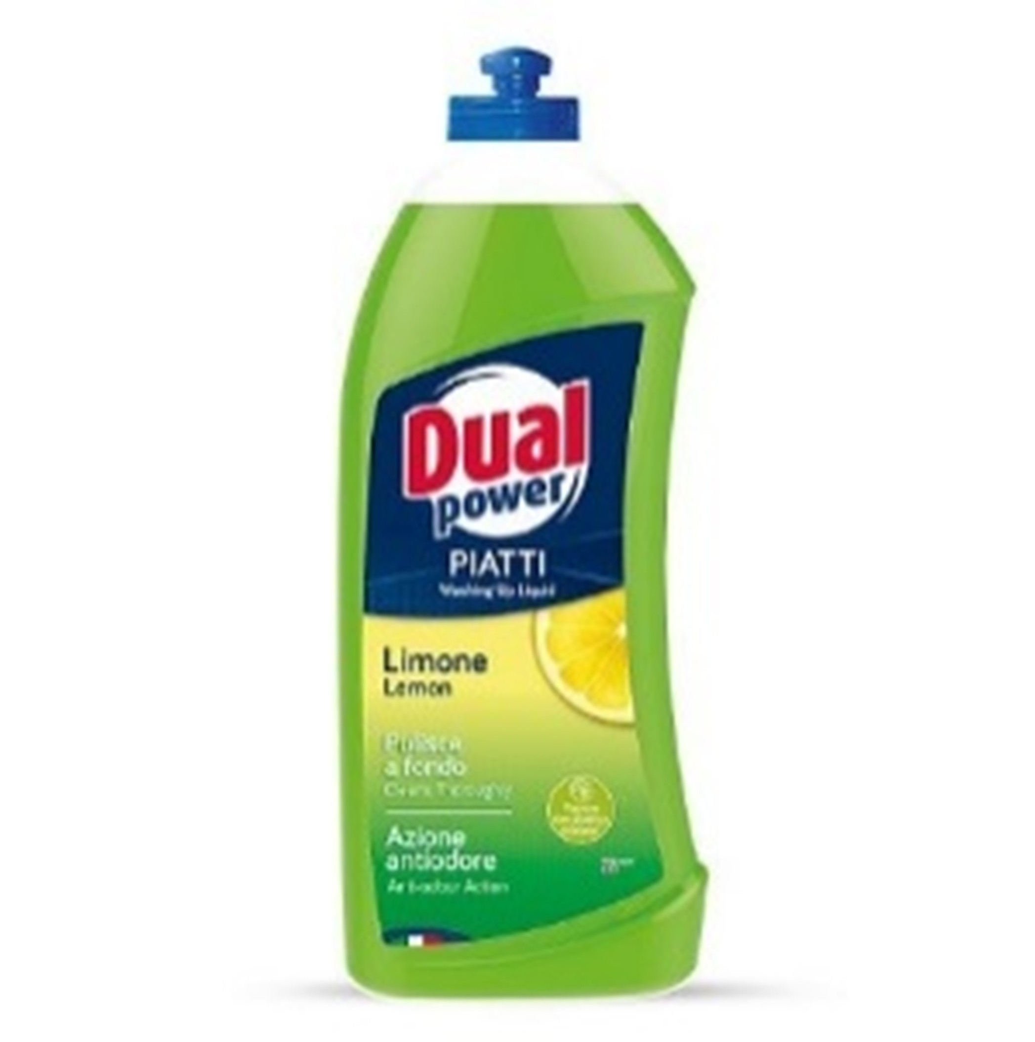 Засіб для миття посуду Dual Power Limone Verde 1л (Італія)
