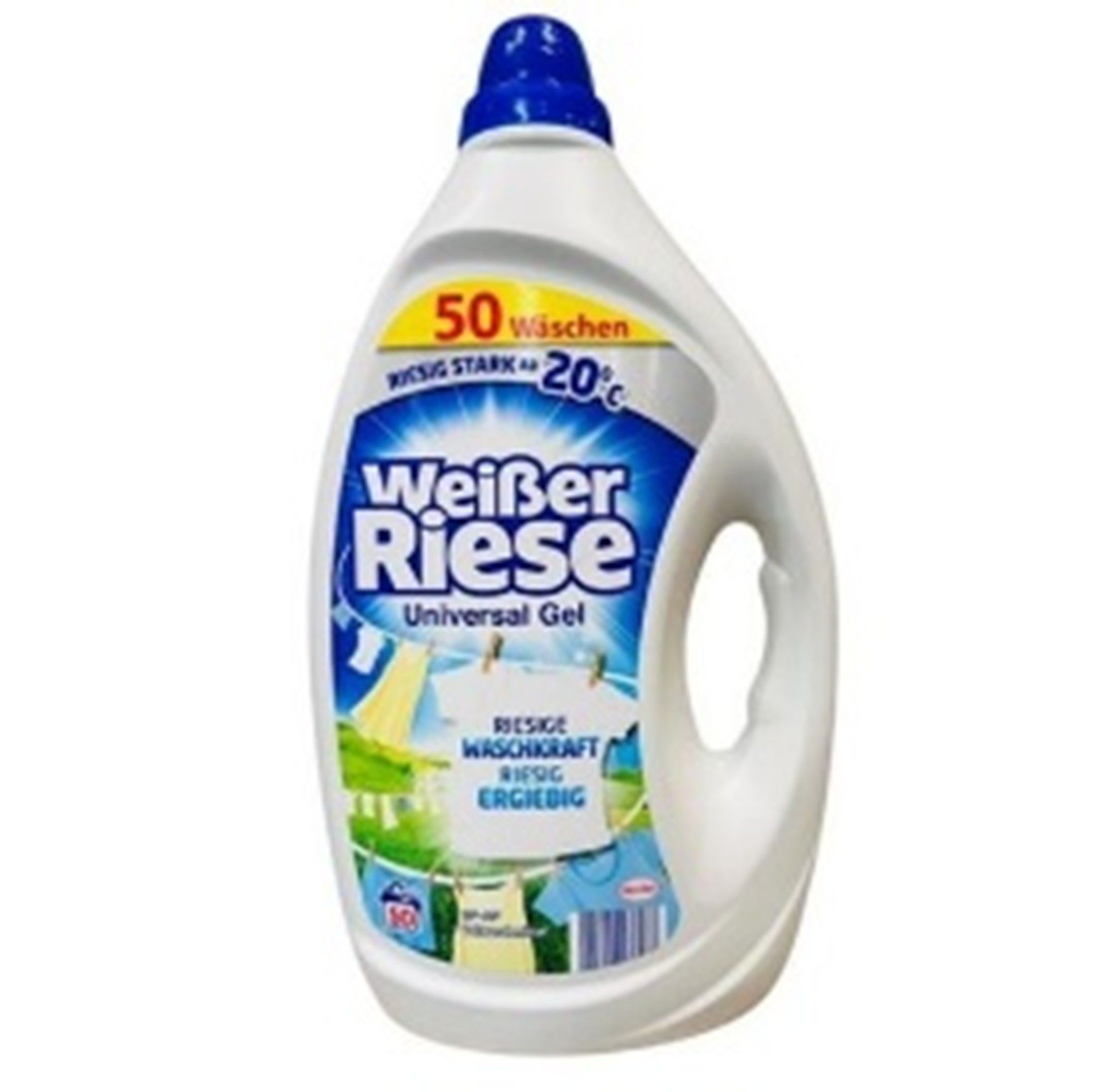 Гель для прання універсальний W. Riese Universal Stark 2.25л 50 прань (Німеччина)