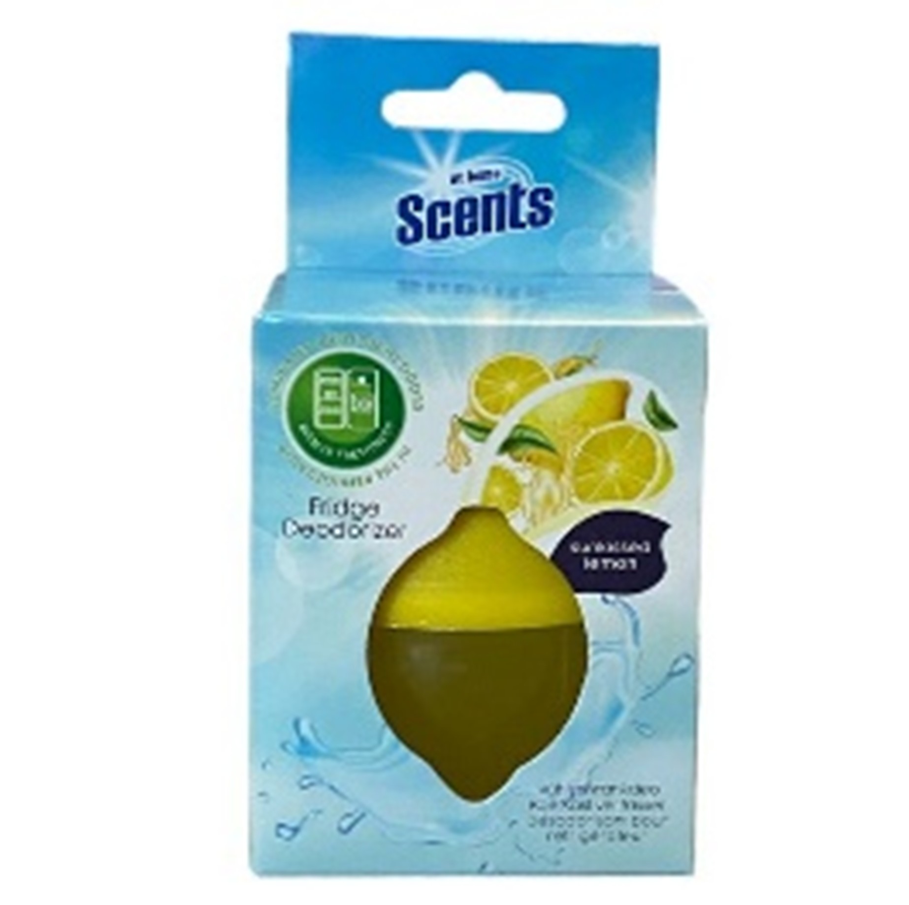 Поглинач запахів для холодильника Scents Lemon 30г (Нідерланди)