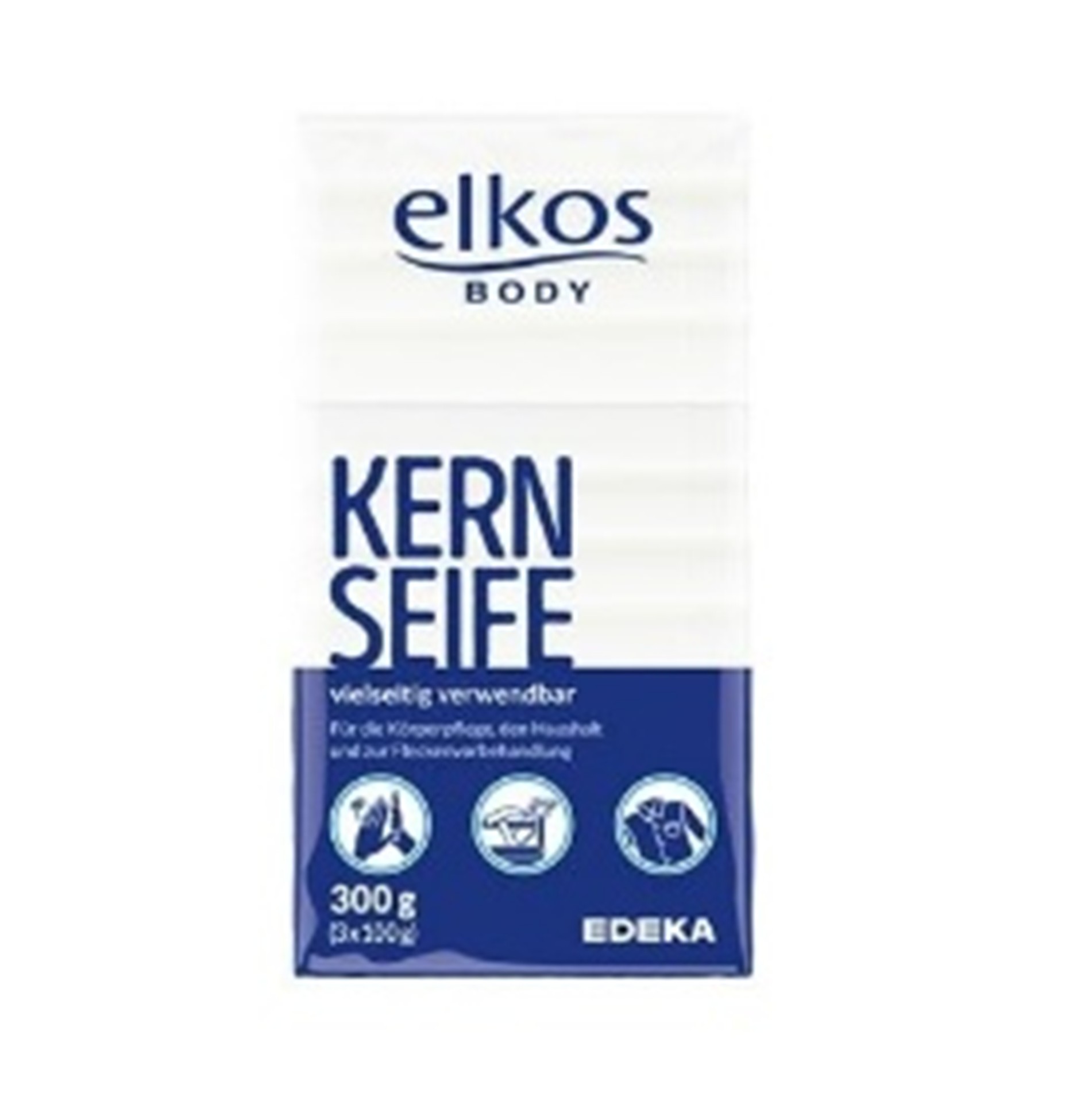 Мило господарське Elkos Kern-seife 3x100г (Німеччина)