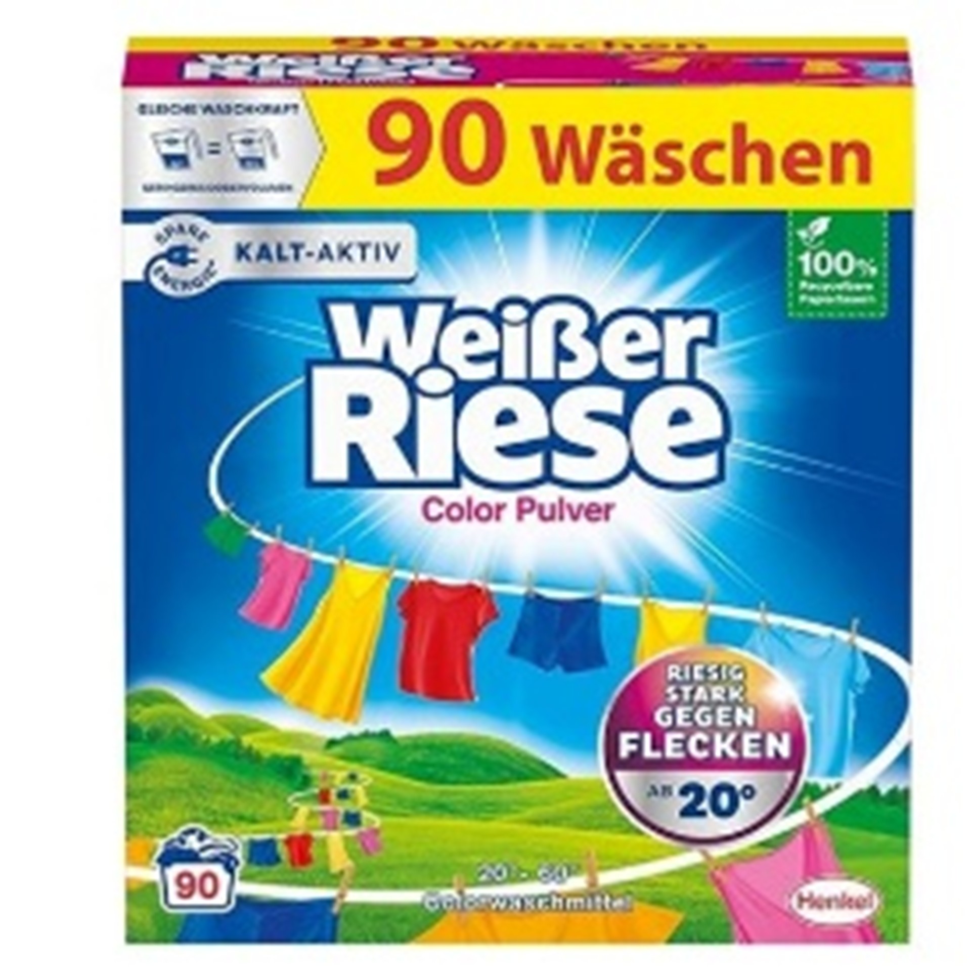 Порошок для прання кольорового W. Riese Color 4.5кг 90 прань (Німеччина)