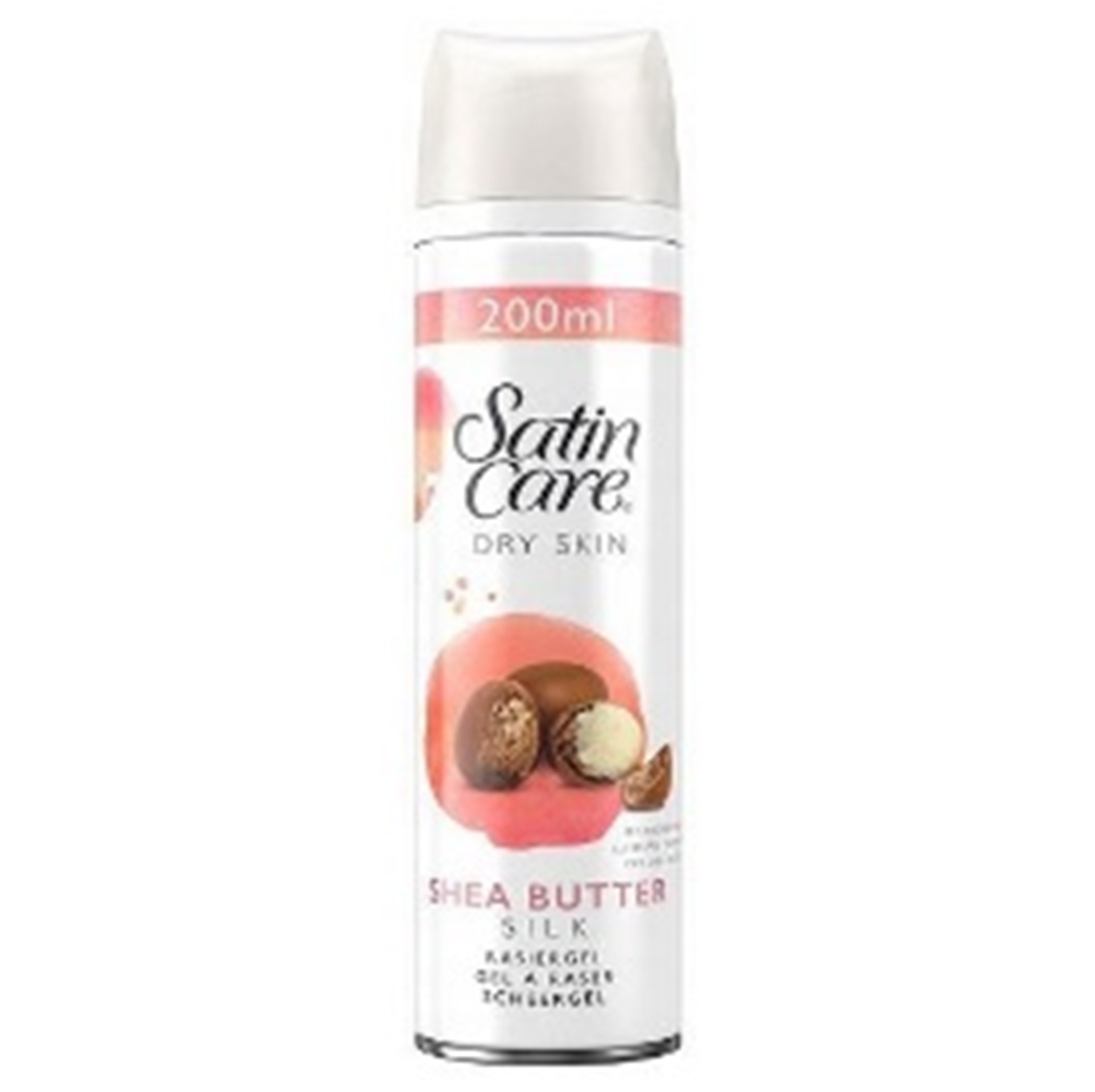 Гель для гоління жіночий Gillette Satin Shea Butter 200мл (Німеччина)