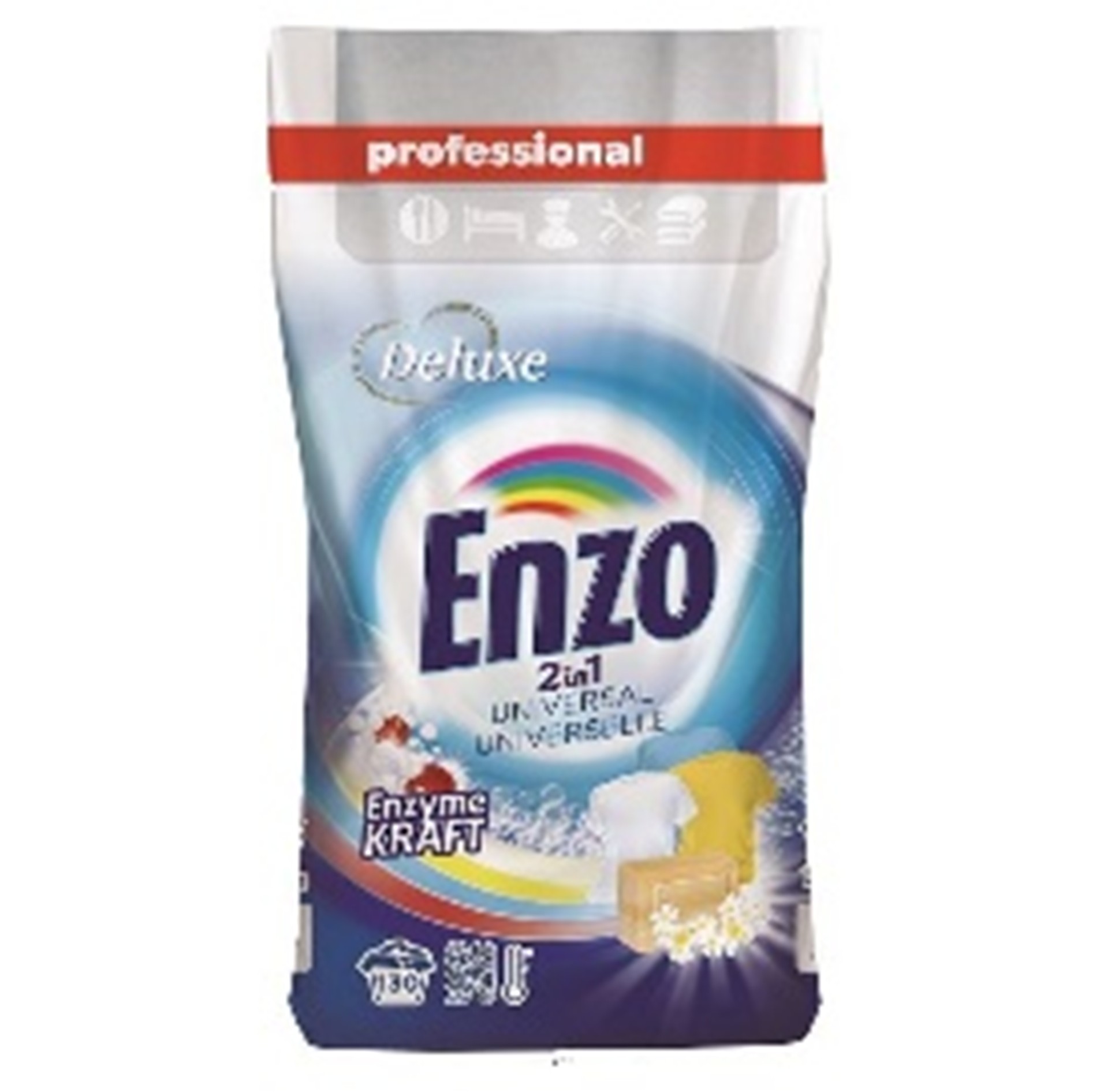 Порошок для прання Deluxe Enzo Universal 9.1кг 130 прань (Німеччина)