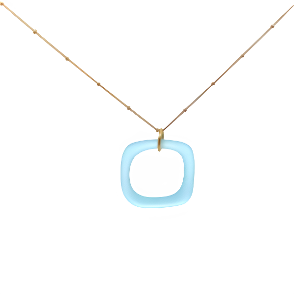Simple Gin Necklace - Premium product from Smart Glass Recycled Jewelry collection