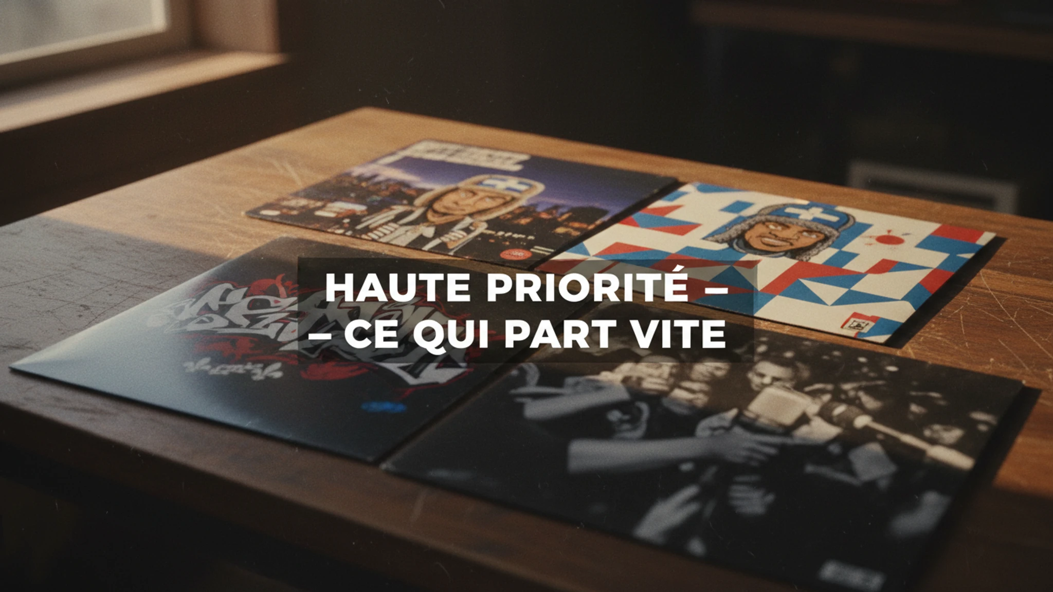 Vinyles rap québécois haute priorité rotation rapide Phono Québec