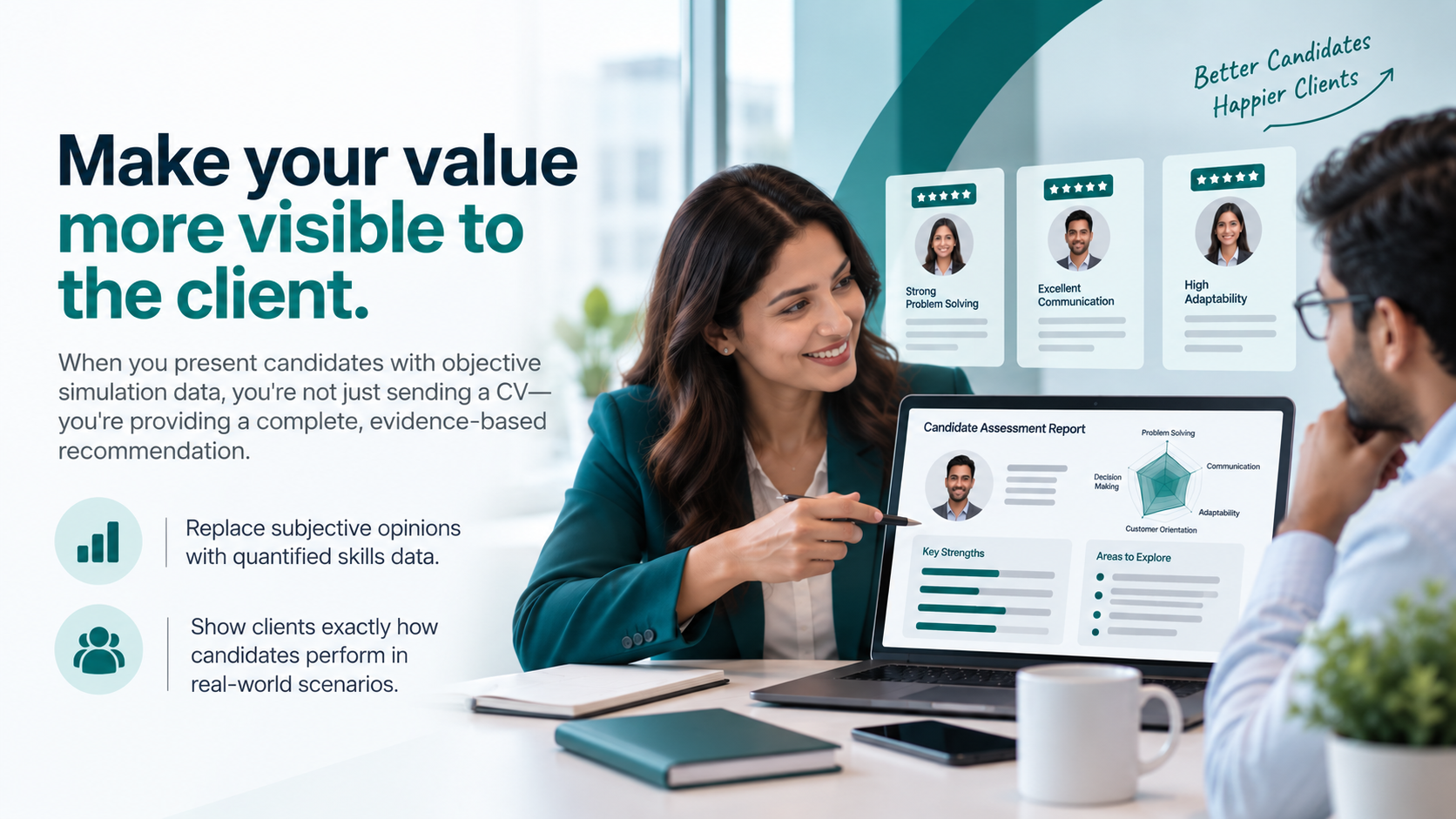 Visible value mockup