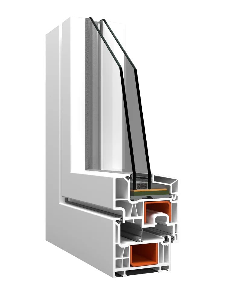 Dorado 76 PVC profile