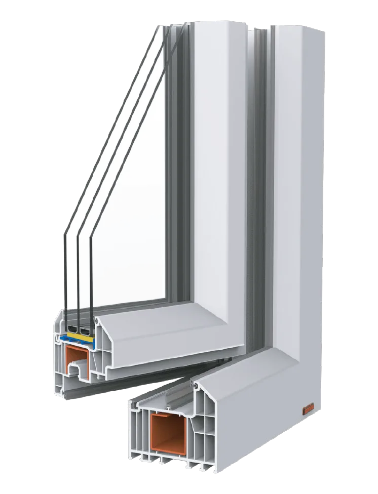 Revotech Gold PVC profile