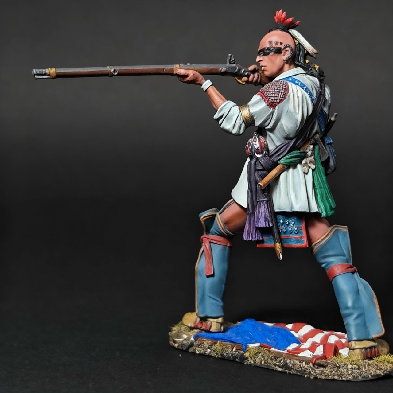 Altores Studio · 1:24 · Воин Ирокез — фото 5 из 5