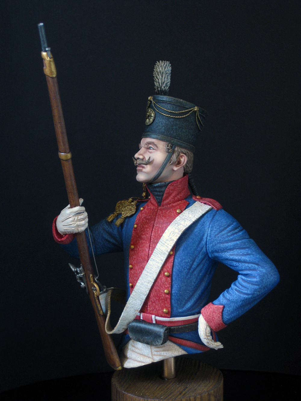 Legion Miniatures · 1:10 · Карабинер полка Tavarchi, Пруссия 1806 год