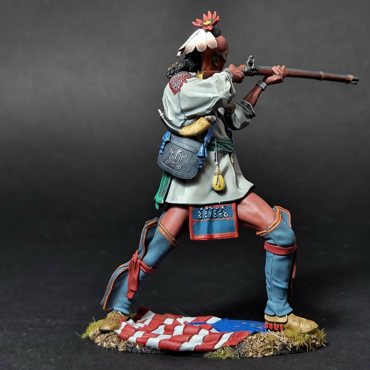 Altores Studio · 1:24 · Воин Ирокез — фото 2 из 5