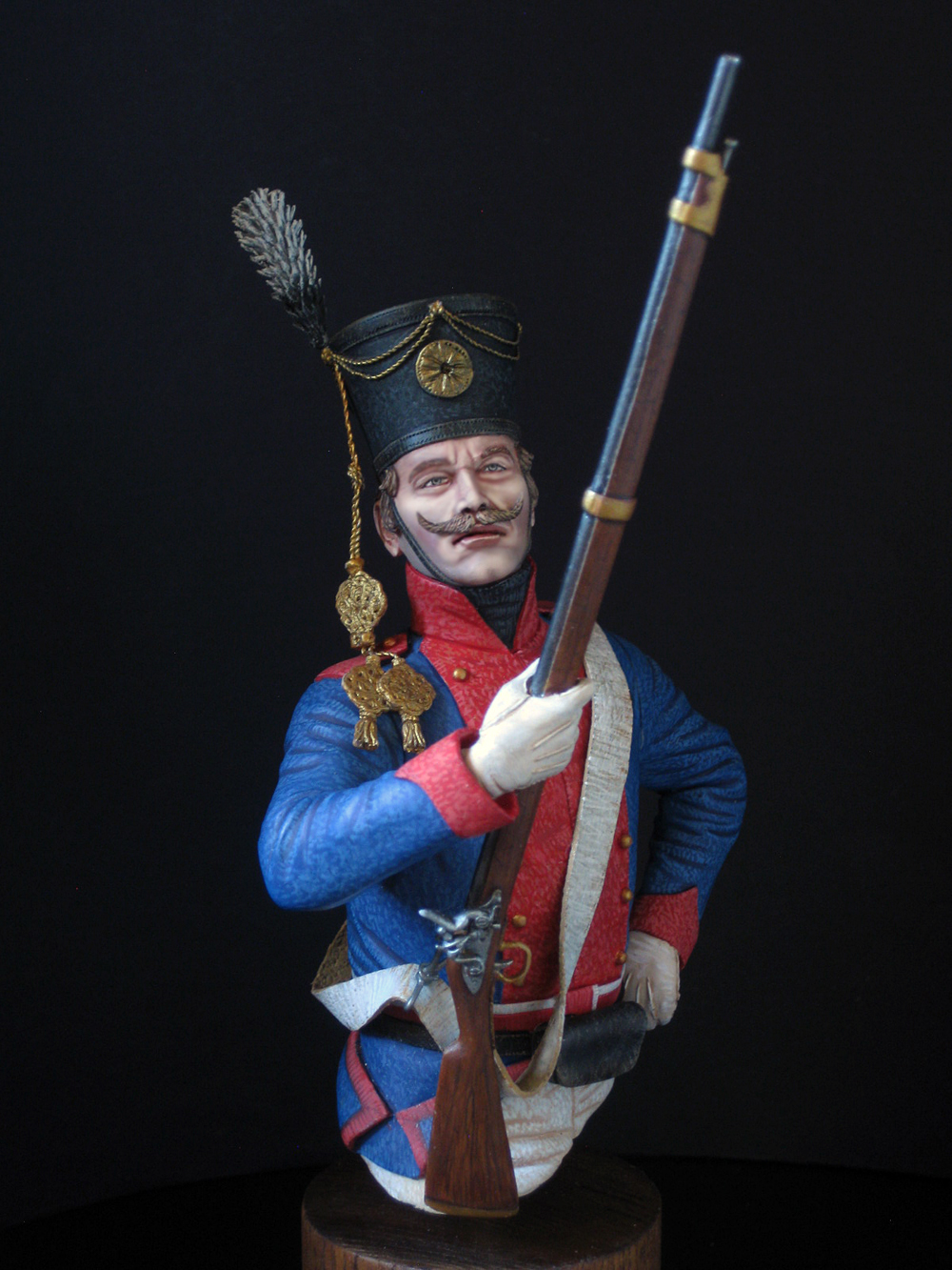 Legion Miniatures · 1:10 · Карабинер полка Tavarchi, Пруссия 1806 год