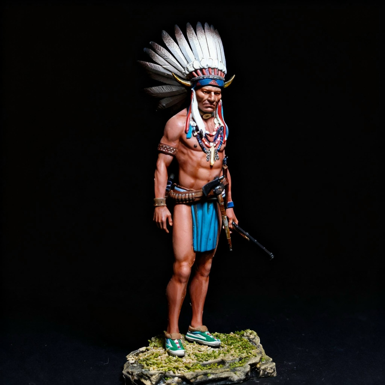Tartar Miniatures · 1:32 · Воин Арапахо