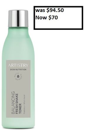 Artistry Balancing Fresh Shake Toner