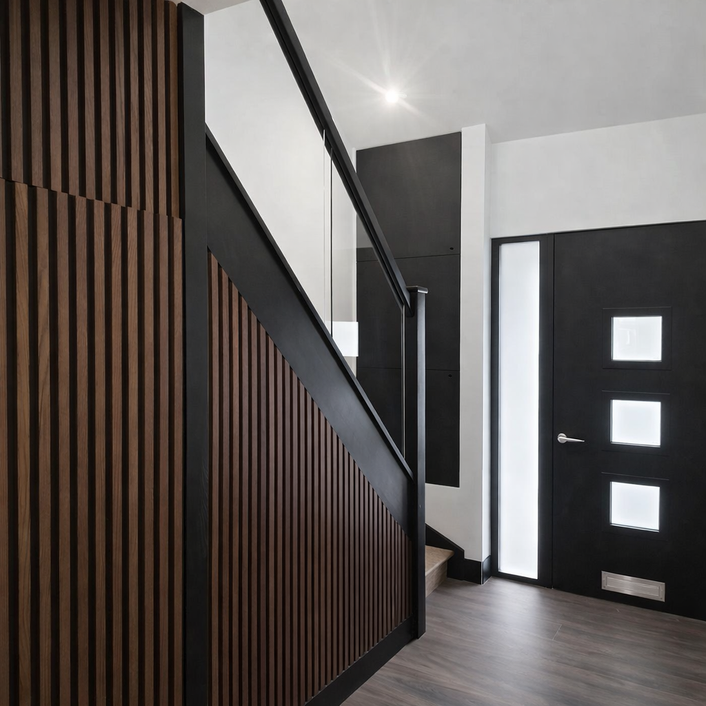 Modern interior entrance hallway
