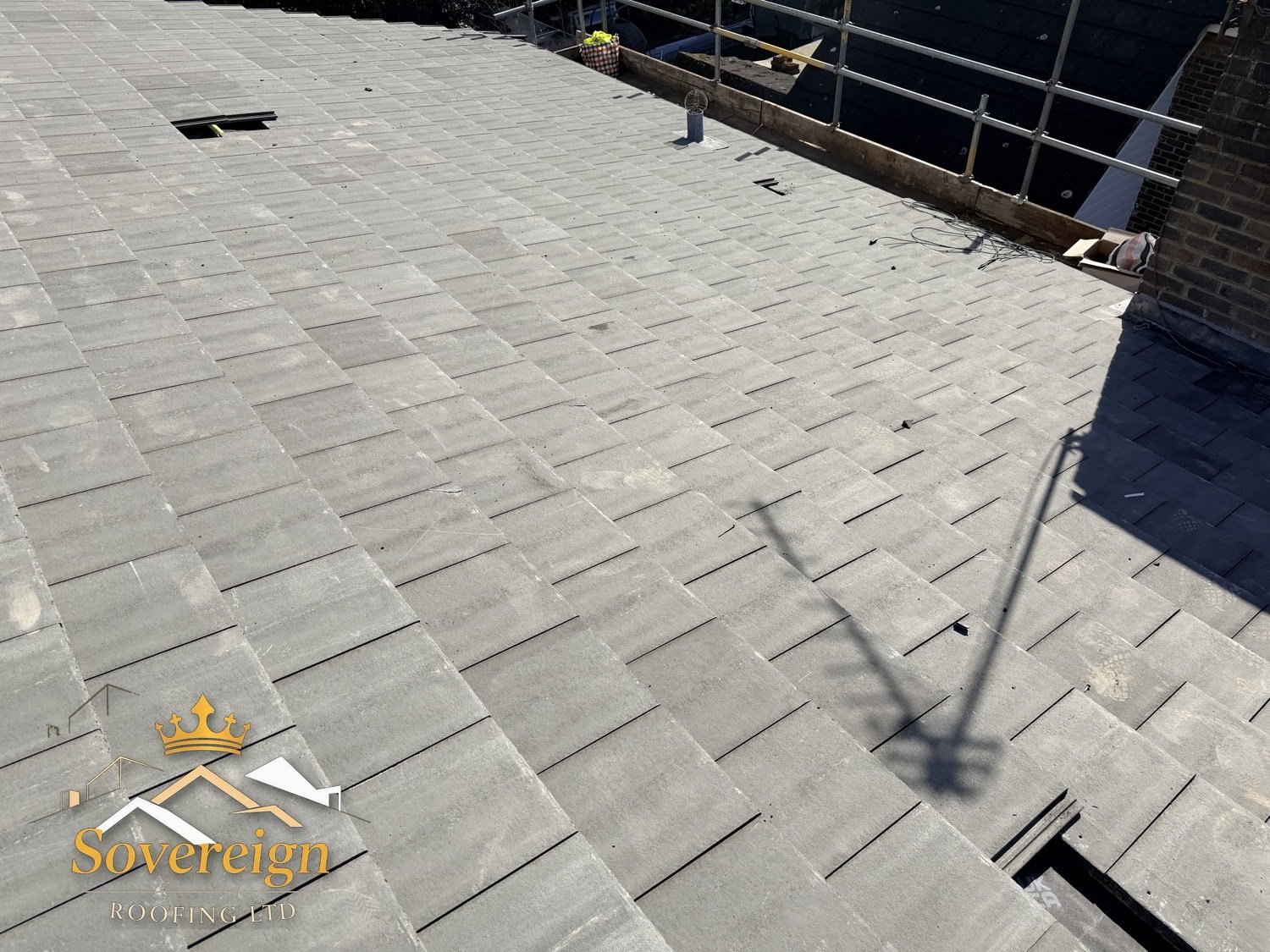 Sovereign Roofing Ltd, finished slate roof, Camberley and Surrey