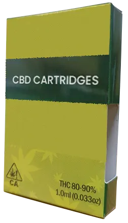 1ml CBD Cartridges boxes