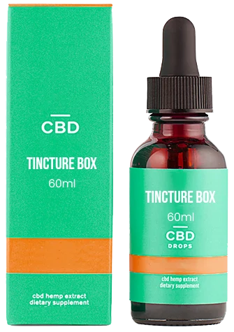 60ml CBD Tincture Boxes