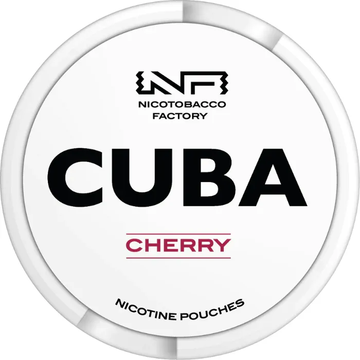 Cherry Nicotine Pouches by Cuba White 16mg