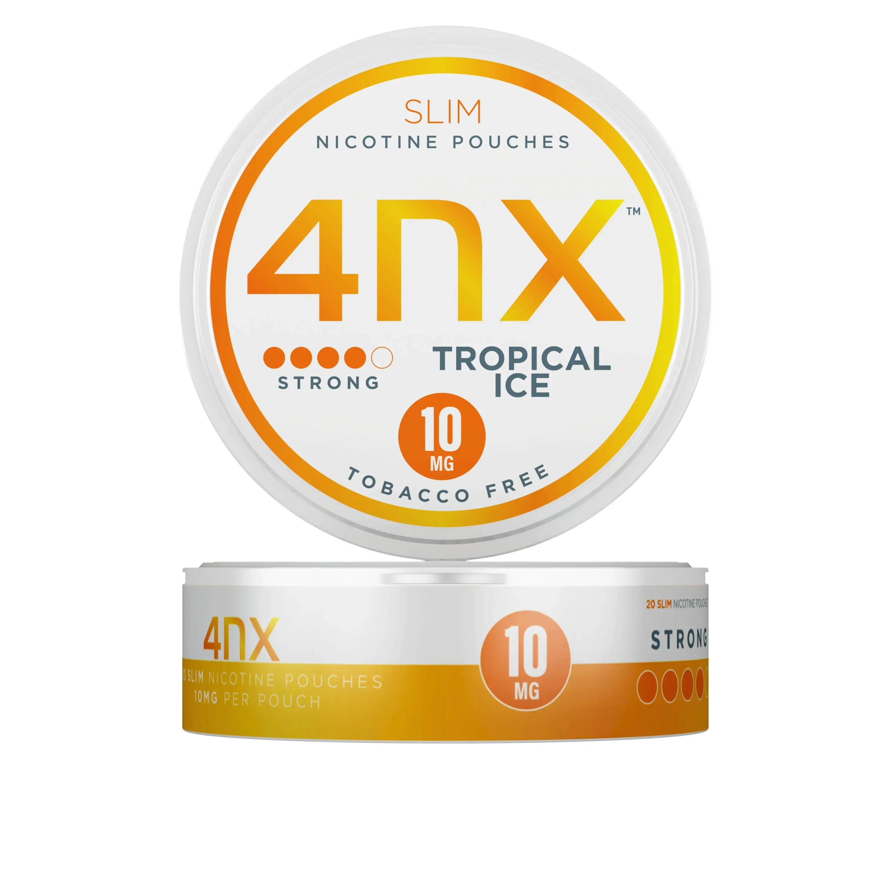 Tropical Ice Extra Strong Nicotine Pouches by 4NX 10mg