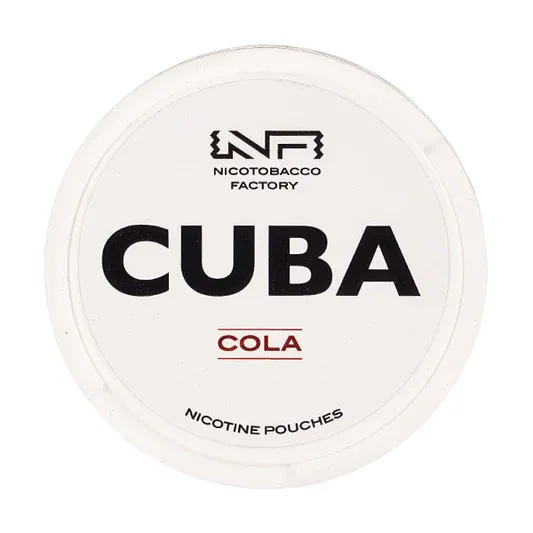 Cola Nicotine Pouches by Cuba White 16mg