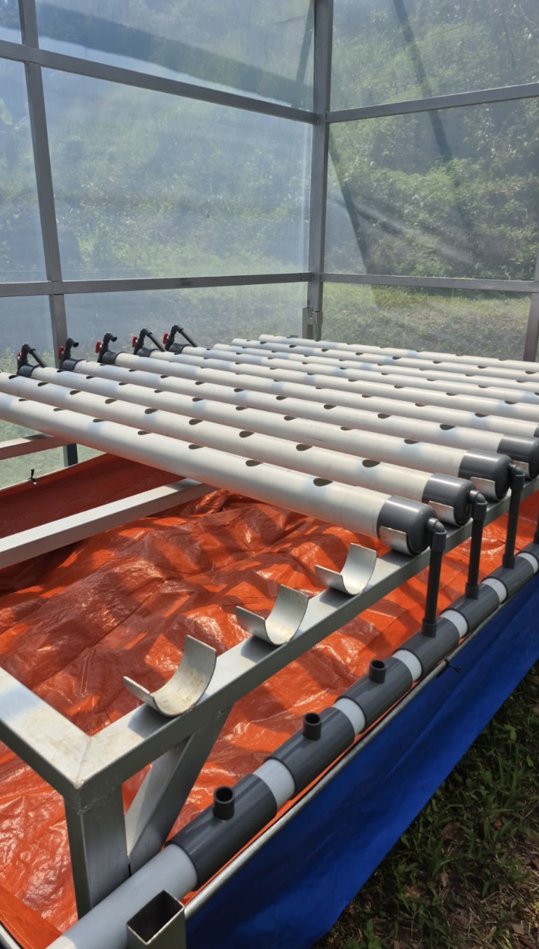 Installed growing channels