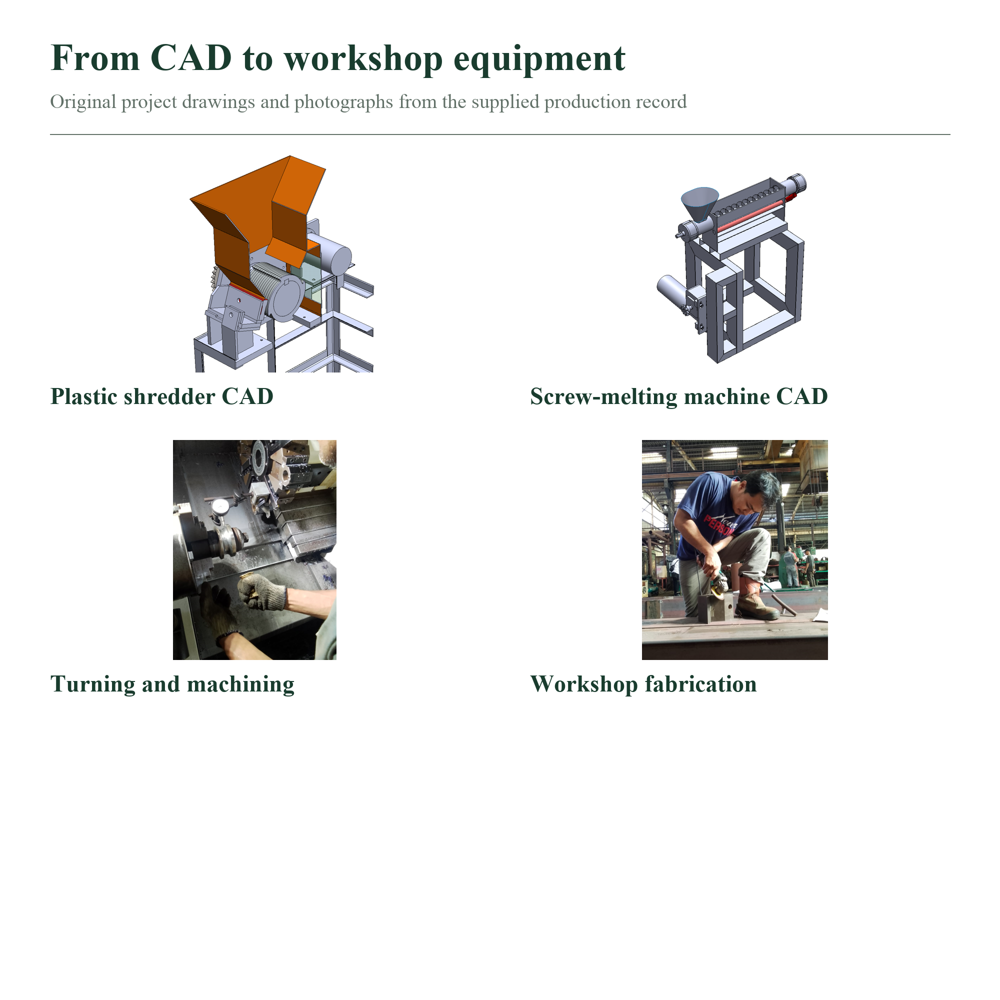Equipment development