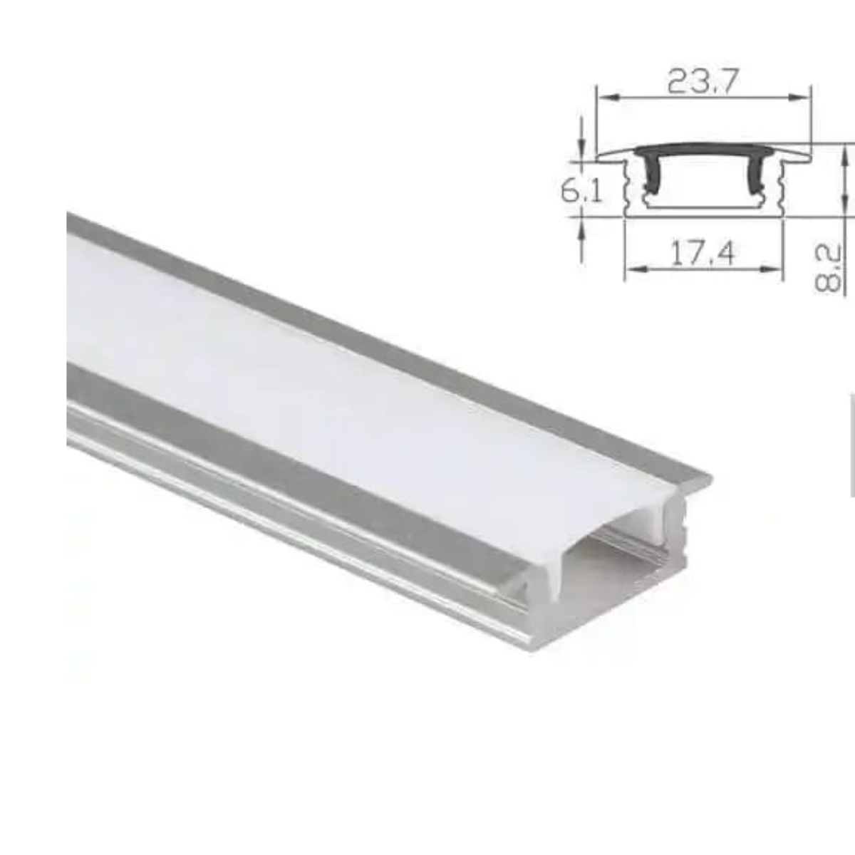 Recess Alluminium Profile