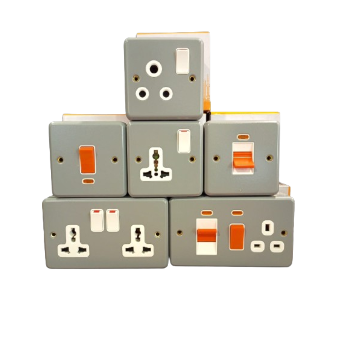 Metallic Switch 1 gang / 2 gang / 3 gang / 4 gang