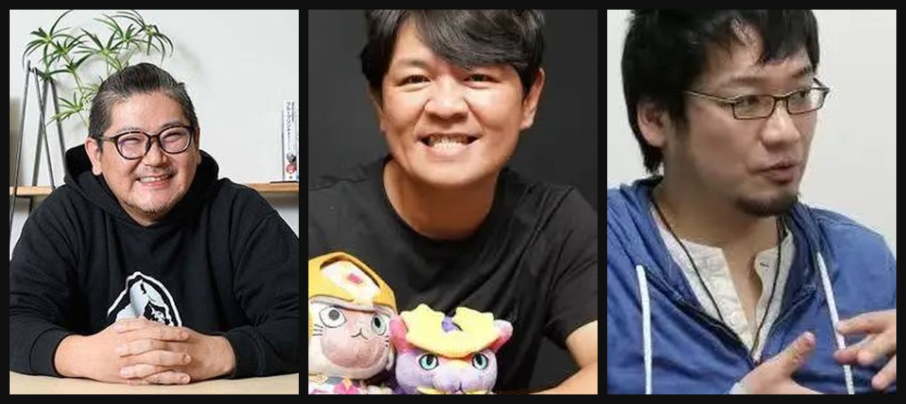 Takuro hiraoka, ryozo tsujimoto, and kaname fujioka — The minds behind the expansion