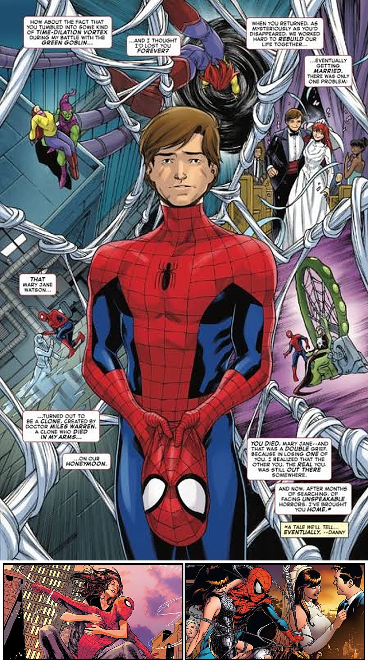 Peter Parker's life didn't only teach us that 'with great powers come great responsibility' but also taught us the strings of the human heart and how love abounds even to the end