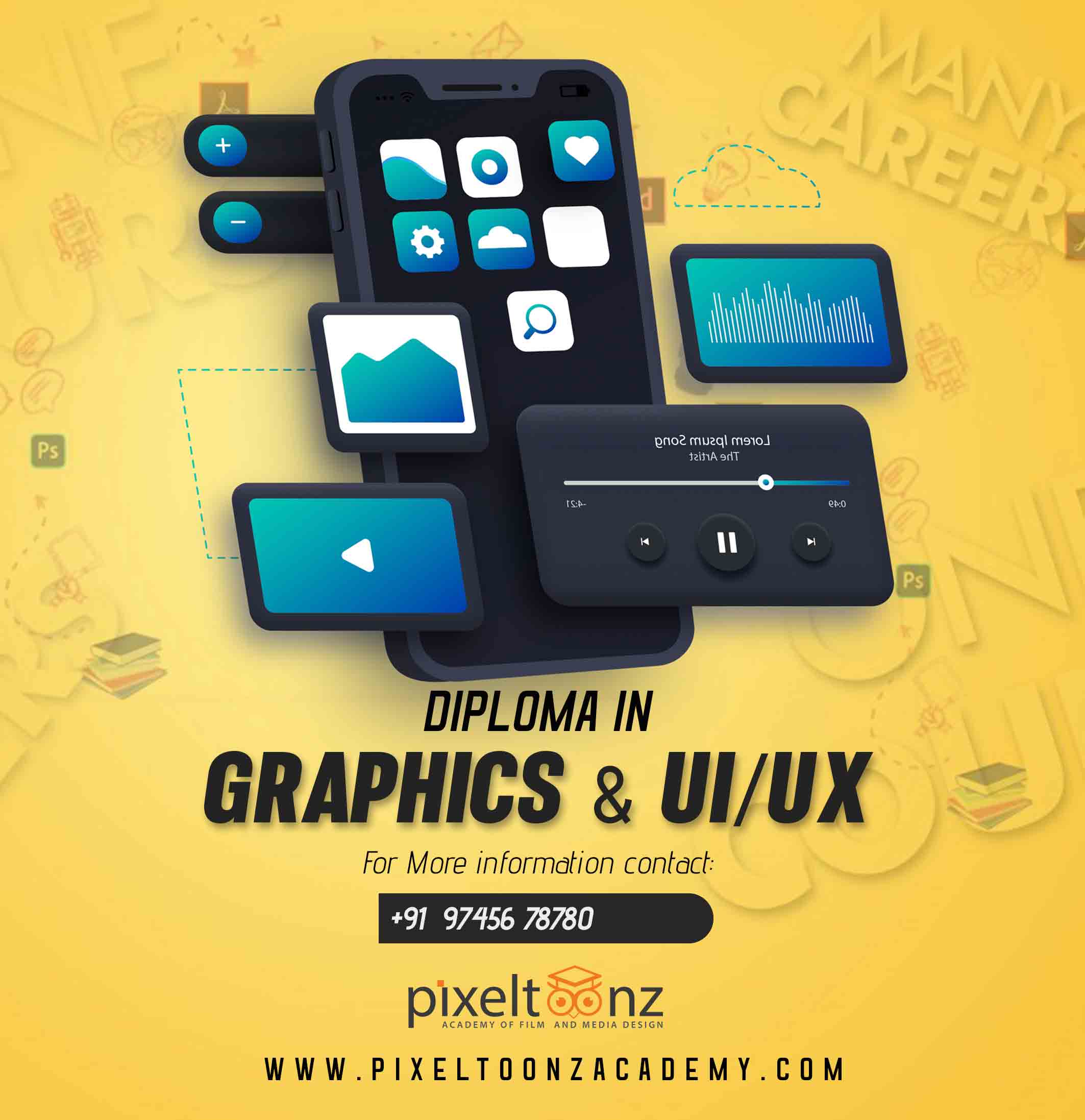 Diploma in Graphics & UI/UX