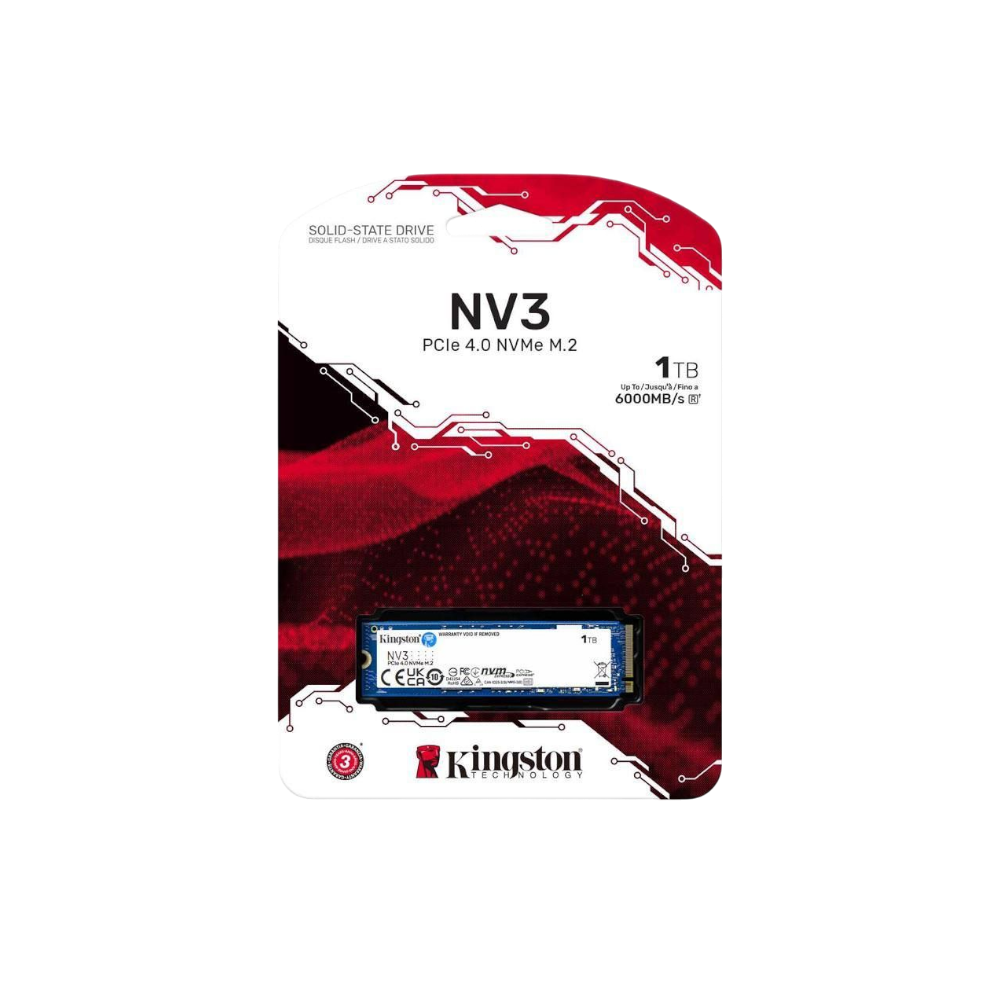 KINGSTON M.2 1TB NV3 PCIe 4.0 NVMe 6000MB