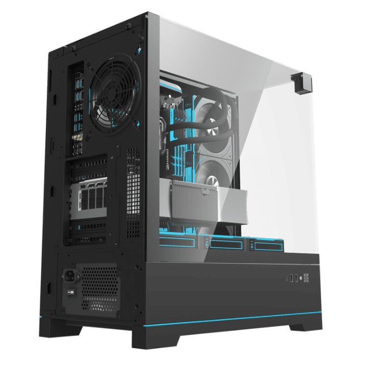 Darkflash DY450 PRO ATX Black thumbnail 3