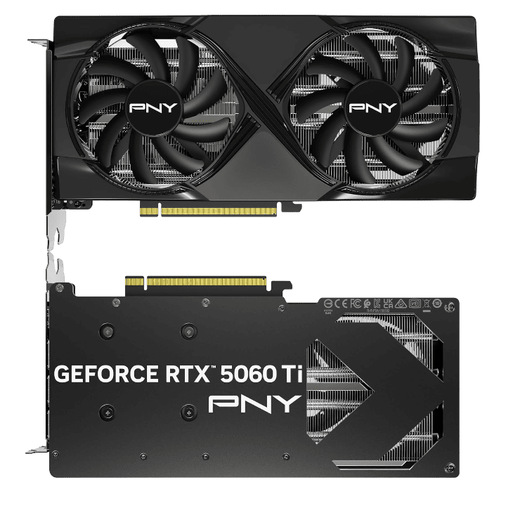 PNY RTX 5060 Ti 8GB OC Overclocked Dual Fan thumbnail 2