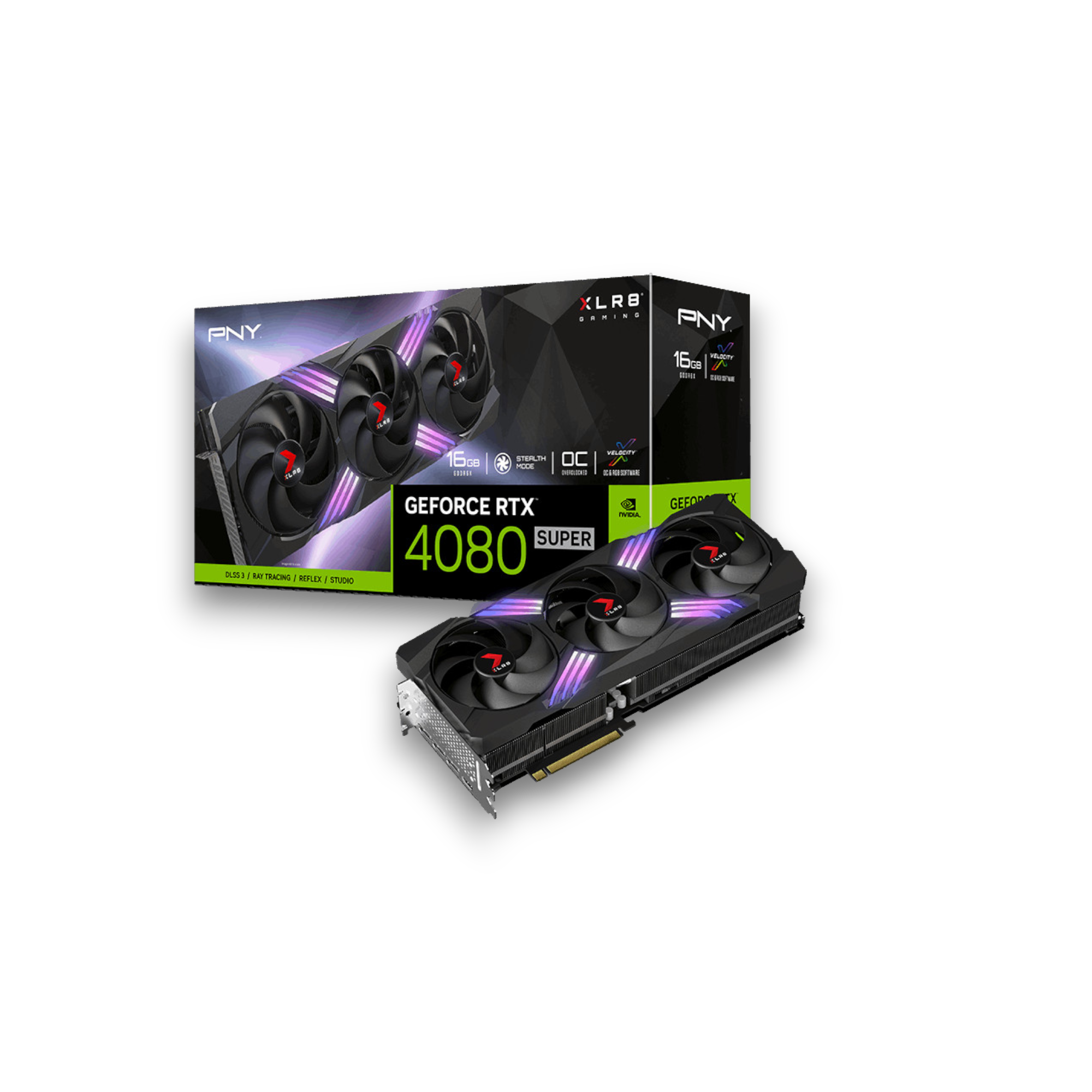 PNY GeForce RTX 4080 SUPER 16GB XLR8 - Image 1
