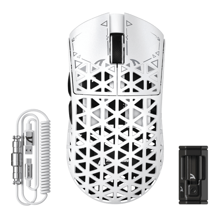 Attack Shark R5 Ultra Wireless PAW3950MAX White