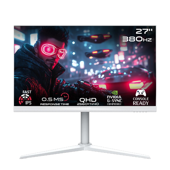 GAMEON GOAP27QHD380IPS Artic Pro Series 27" QHD, 380Hz, Fast IPS
