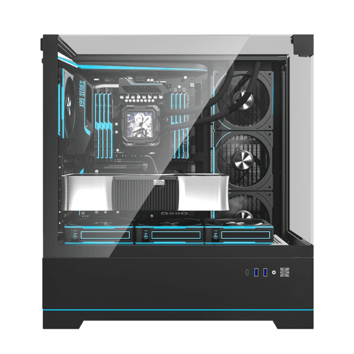 Darkflash DY450 PRO ATX Black thumbnail 2