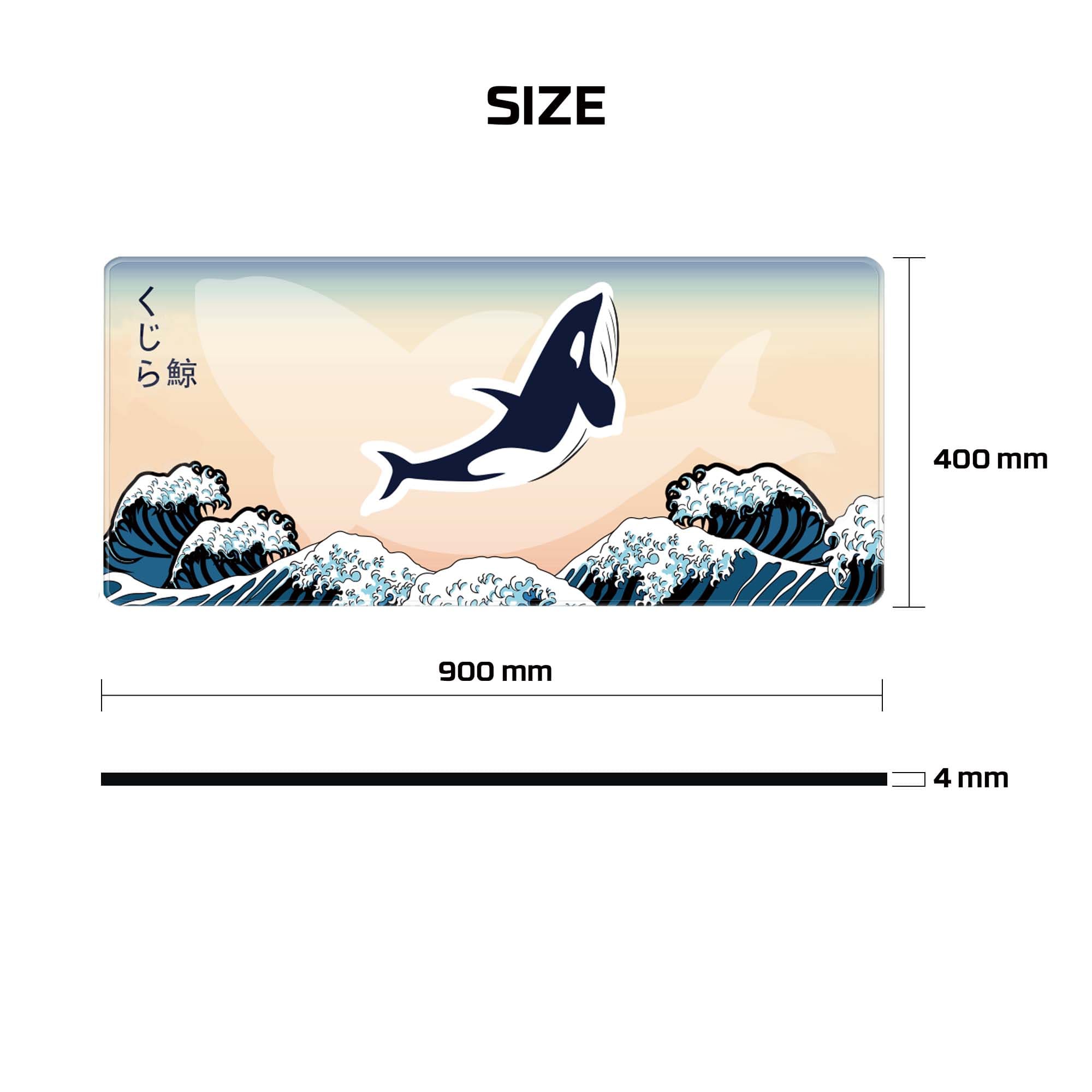 Fantech Ato Deskmat MP905 Kujira Nami thumbnail 3