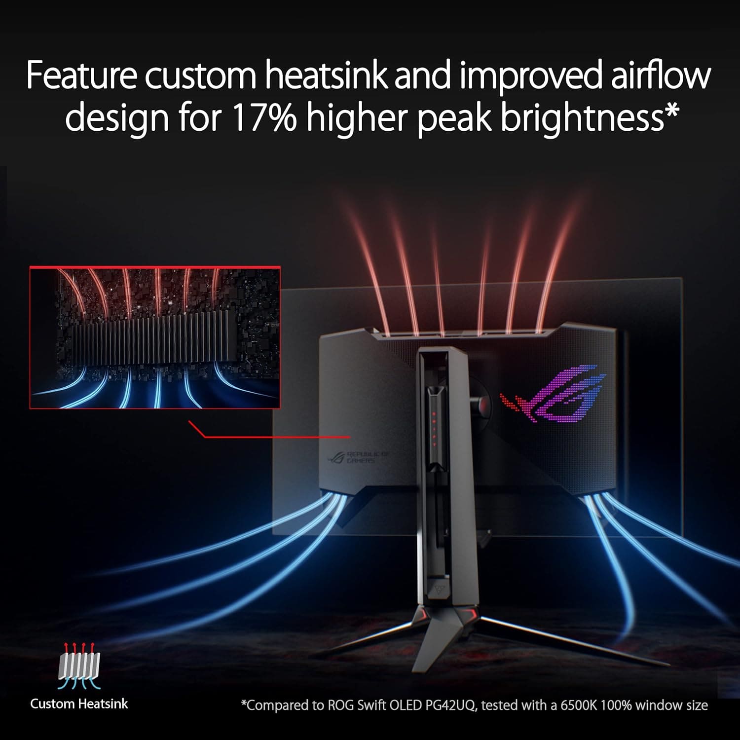 ASUS ROG Swift 27 OLED - PG27AQDM  thumbnail 3