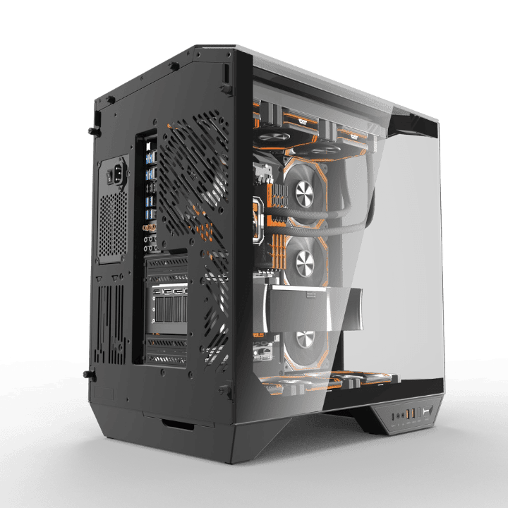 DarkFlash DY470 ATX Black thumbnail 3